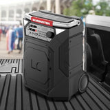 Monster Rockin’ Roller 360 Indoor/Outdoor Portable Bluetooth Speaker | Up to 240W of 360 Degree Sound & Up to 100 Hours of Playtime | Includes Microphone