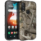 Kyocera DuraSport 5G Phone Case - Special Ops Tactical Rugged Shield Camouflage Design