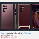 Spigen Neo Hybrid Designed for Galaxy S22 Ultra Case (2022) - Burgundy