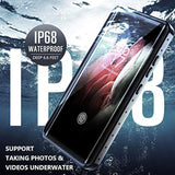For Samsung Galaxy S21 Ultra Case,S21 Ultra Waterproof Case With Built-In Screen Protector Dustproof Shockproof 360 Full Body Underwater Case For Samsung S21 Ultra 5G 6.8Inch (2021) Black