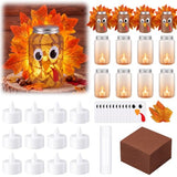 2 Pack Fall Pumpkin Decor, Woven Resin Pumpkins for Indoor Home