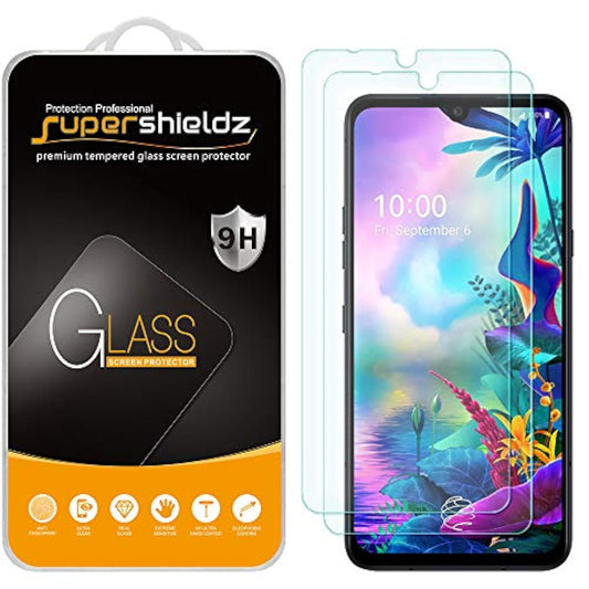 (2 Pack) Designed For Lg G8X Thinq Tempered Glass Screen Protector, (Not Work For The Dual Screen) Anti Scratch, Bubble Free