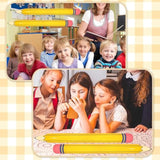 1 Pack Pencil Balloons 42 Inch, Giant Pencil Balloons For Back To School Party Decorations- Reusable Pvc Classroom Decor, Party Supplies (1 Pack)