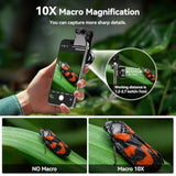 Professional Macro Lens Attachment for iPhone, Samsung, and Android Phones
