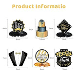 10 Pieces The Man The Myth The Legend Centerpiece Birthday Decorations