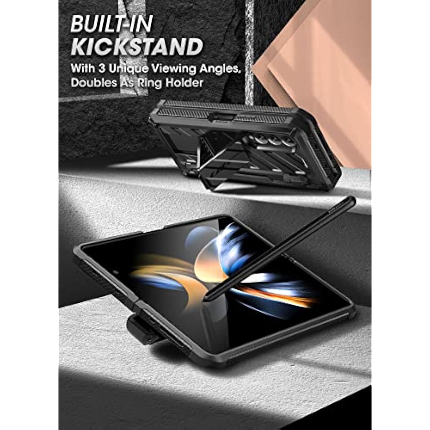 Samsung Galaxy Z Fold Full Body Dual Layer Rugged Case