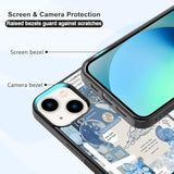 Classic Religious Sayings Christian Phone Case Fit For Iphone 13 — Tpu Blue Aesthetic Cross God Jesus Phone Cover Gift For Boy Girl Men Women