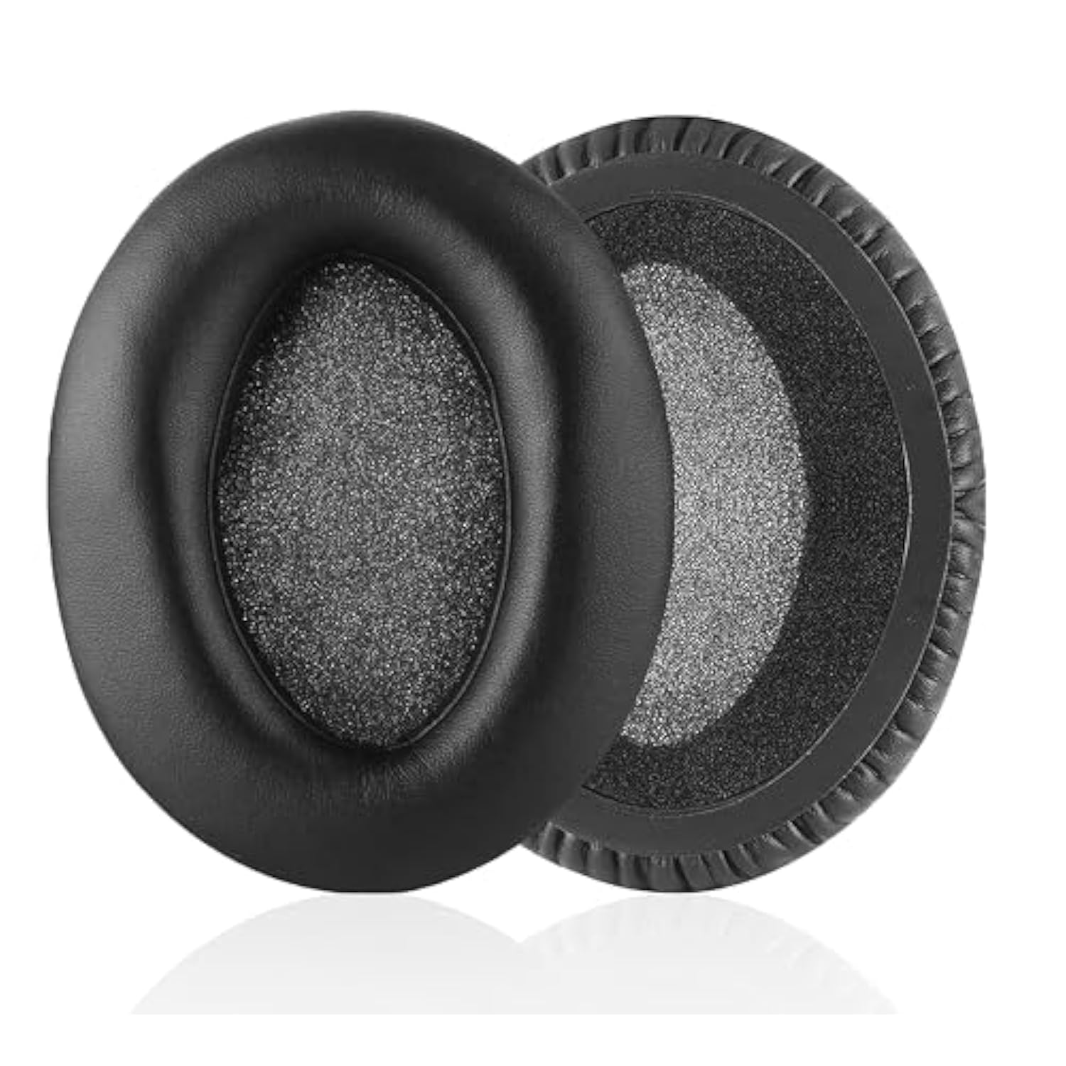 Pc350 Replacement Ear Pads Compatible With Sennheiser Pc350 Pc350Se Pxc350 Hd380 Pxe350 Headphones, Earpads Cushions With Soft Artificial Leather And Memory Foam (Black/Artificial Leather)