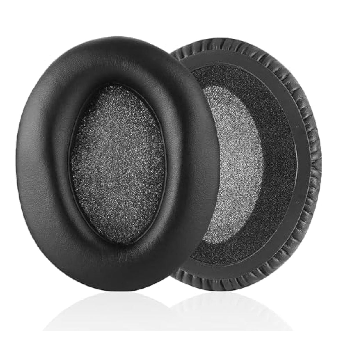 Pc350 Replacement Ear Pads Compatible With Sennheiser Pc350 Pc350Se Pxc350 Hd380 Pxe350 Headphones, Earpads Cushions With Soft Artificial Leather And Memory Foam (Black/Artificial Leather)