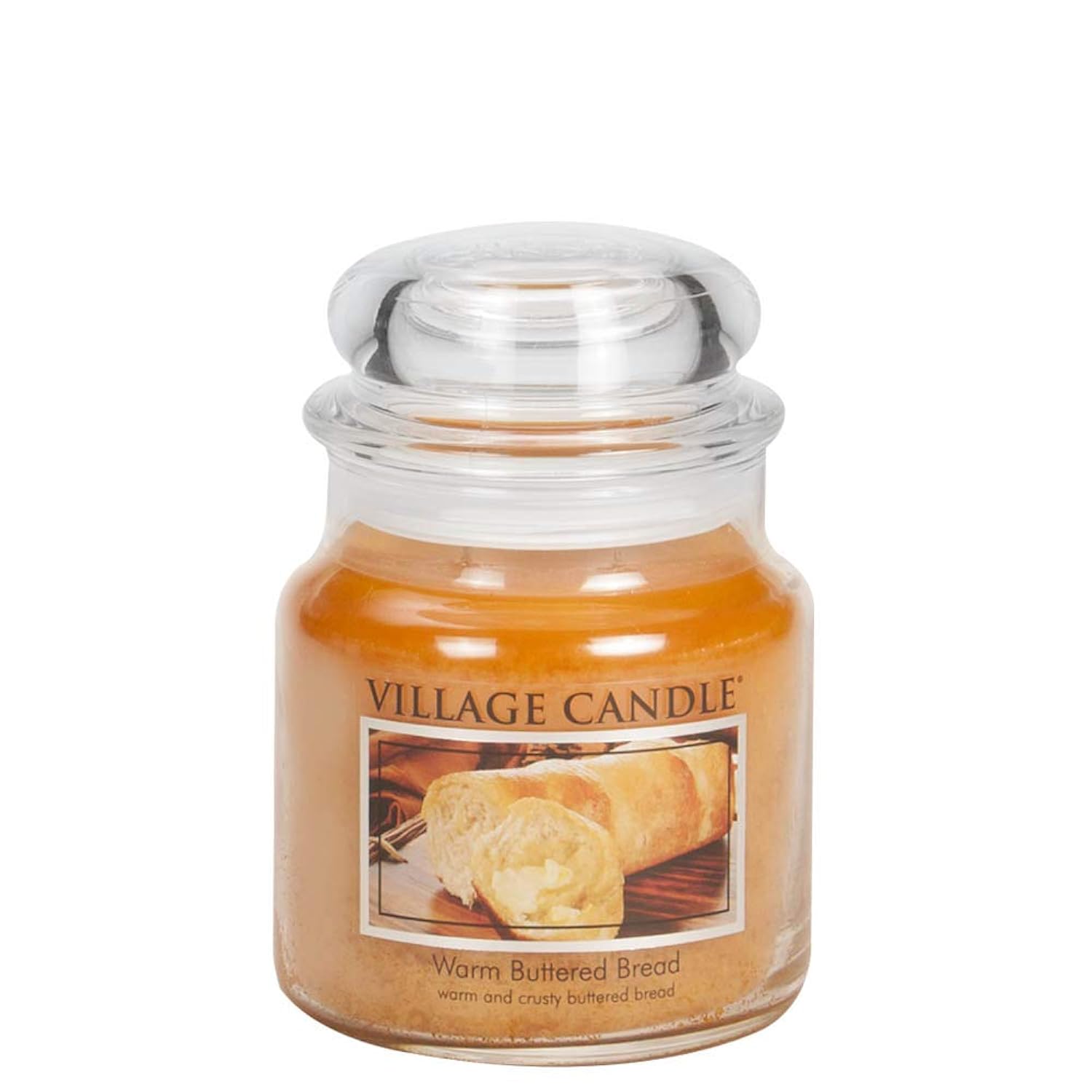 Warm Buttered Bread Medium Apothecary Jar, Scented Candle