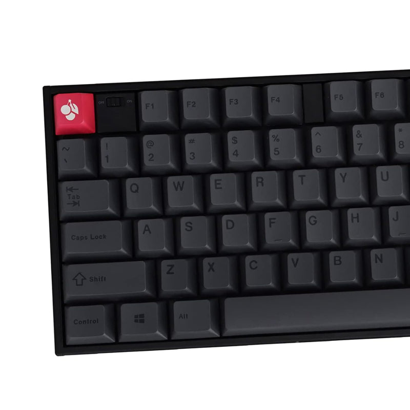 130 Keys Pbt Keycaps Dye Sub Cherry Profile Gray Keycap Set For 61/87/104/108