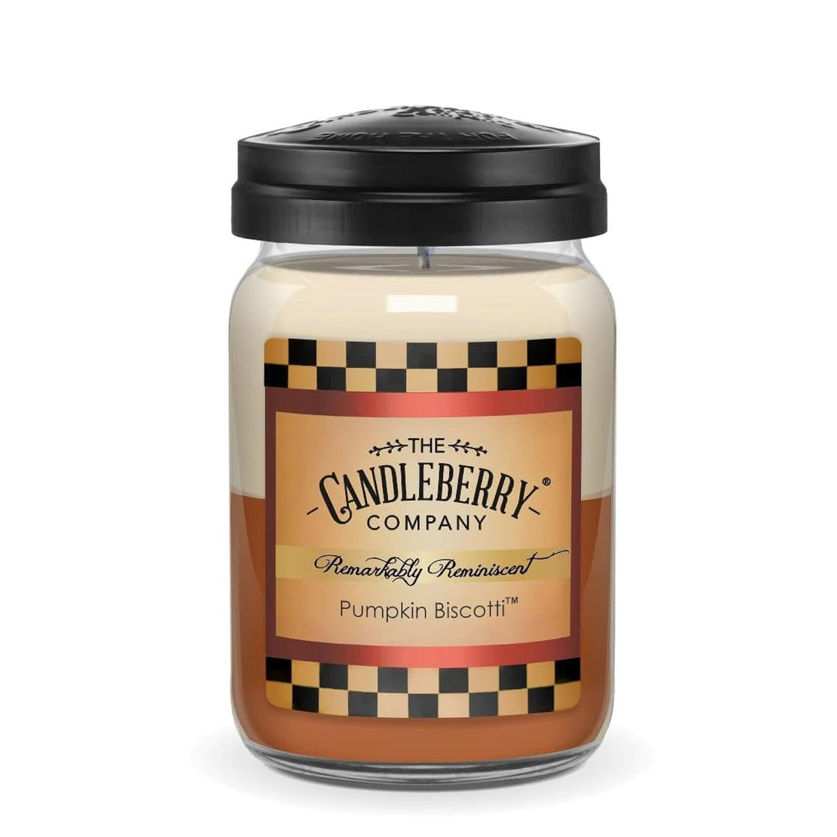 Candleberry Candles | Strong Fragrances For Home | Hand Poured In The Usa | Highly Scented & Long Lasting | Large Jar | Autumn Scented Collection (Pumpkin Biscotti)