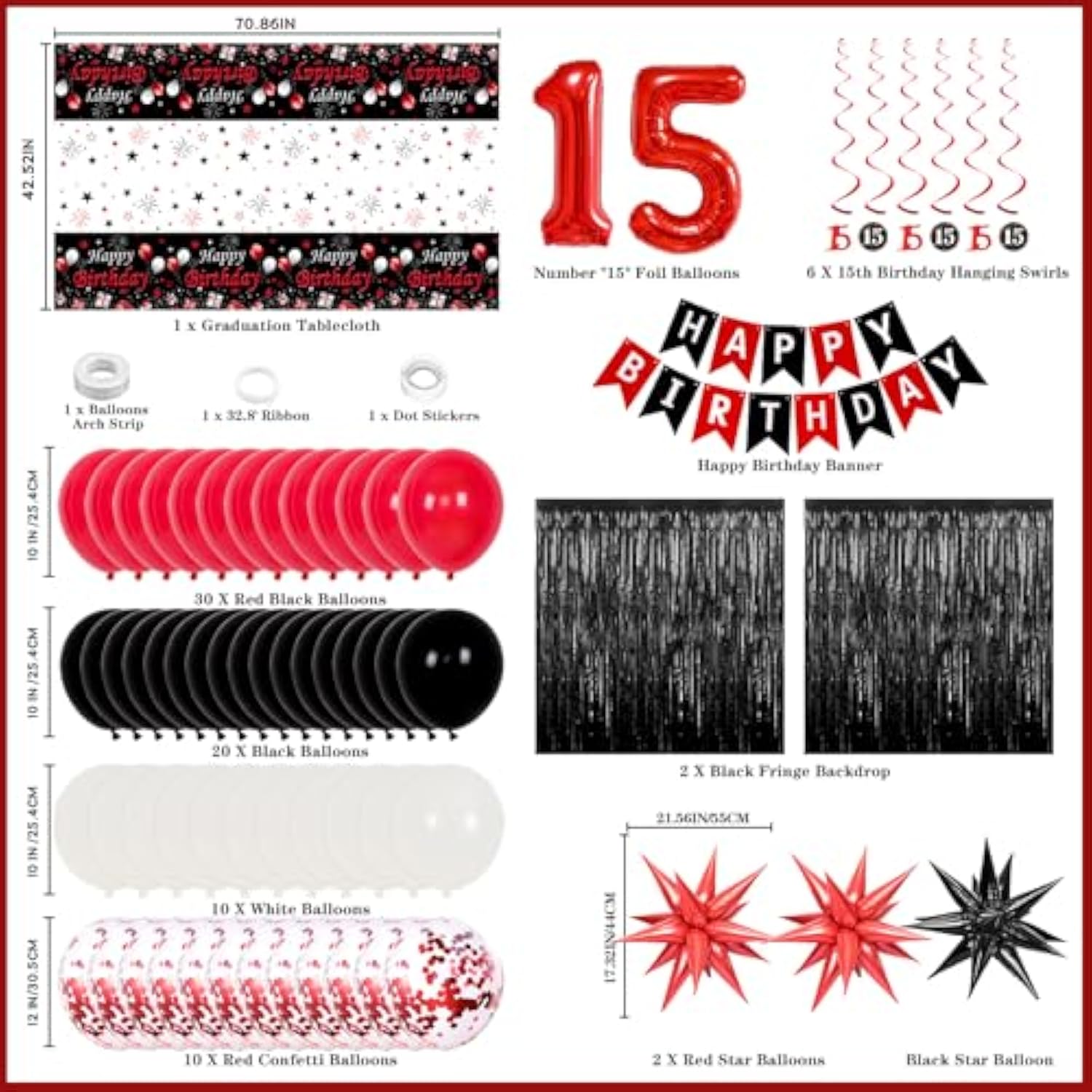 21 Birthday Decorations, Blue 21St Birthday Decorations Boys Girls Par