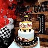 Fast One Birthday Party Decoration Fast One Cake Topper Fast One Ballo