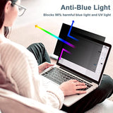 Laptop Privacy Screen 15.6 Inch ,Anti Glare Blue Light 15.6 Screen Protector