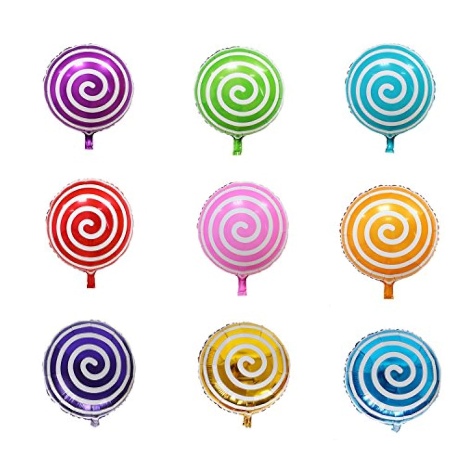 42 Pcs 18" Sweet Candy & Lollipop Balloons for Parties