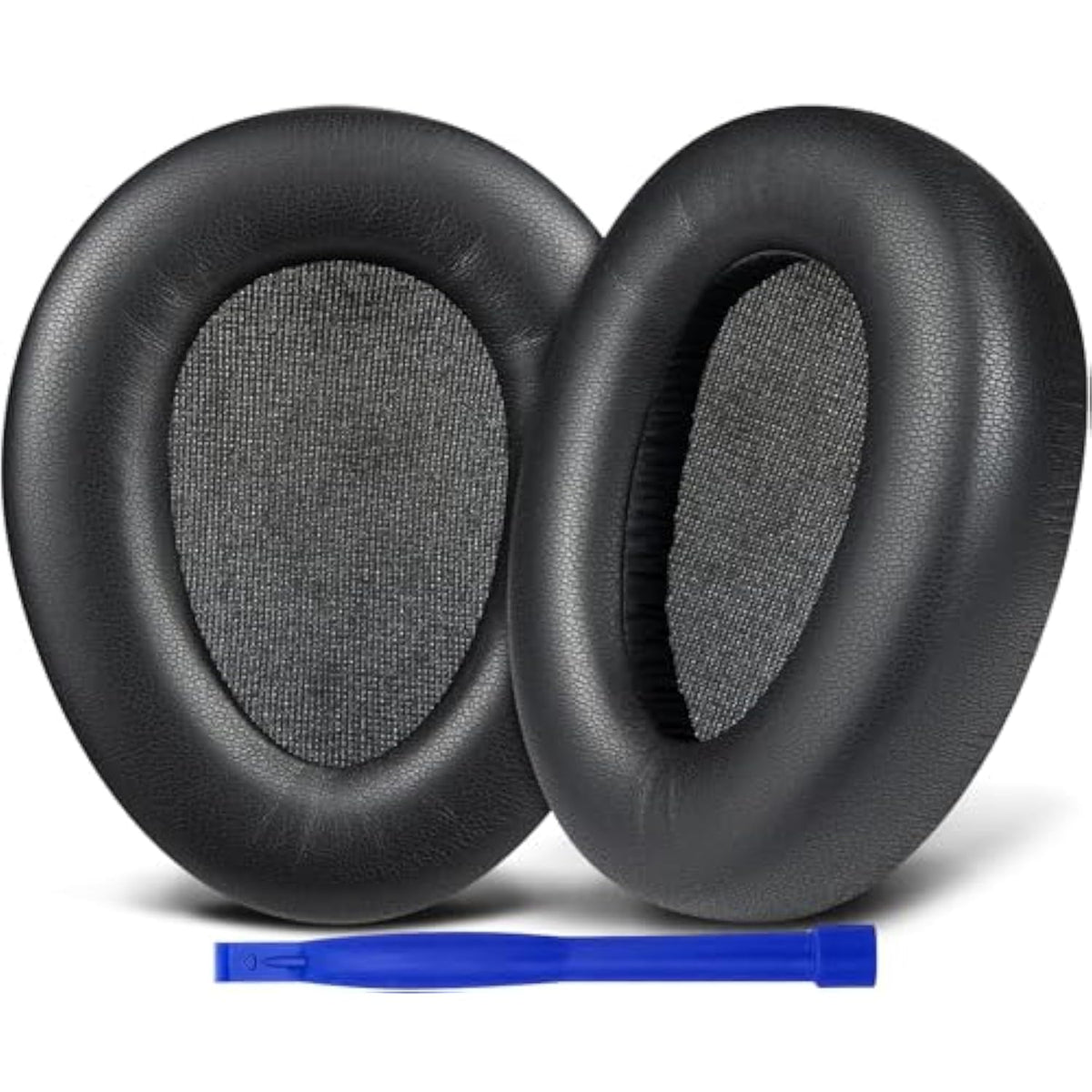 Professional Replacement Ear Pads For Jlab Jbuds Lux Anc Wireless Headphones, Earpads Cushions With Soft Protein Leather, High-Density Noise Isolation Foam - Black