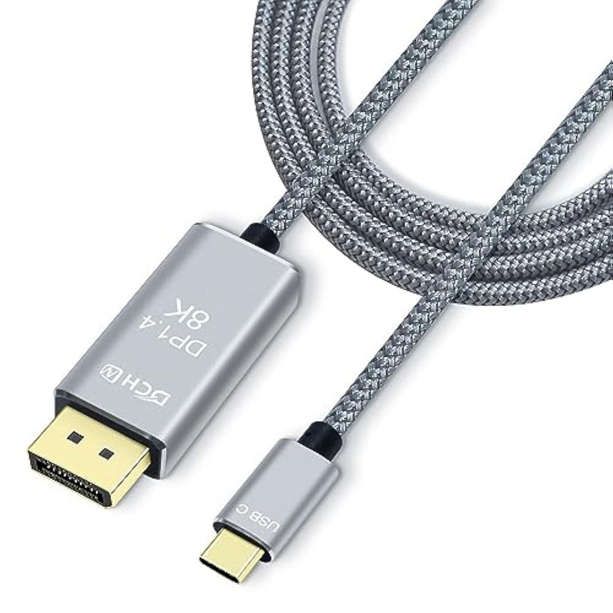 8K Usb-C To Displayport Cable 3-Foot 4K@144Hz 8K@60Hz 2K@165Hz Usb To Dp Adapt