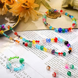 1300PCS Bicone Crystal Beads – Faceted Glass Beads for Jewelry & Crafts