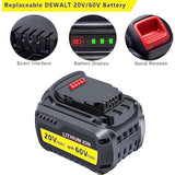 Dcb609 Battery Replacement For Dewalt 60V Battery, Dcb609 Dcb606 Dcb612 180Wh Battery 2 Packs