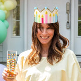 Customizable Felt Party Crown For Kids, Toddlers, Adults, Baby Girls - Photo Prop, Birthday Tradition