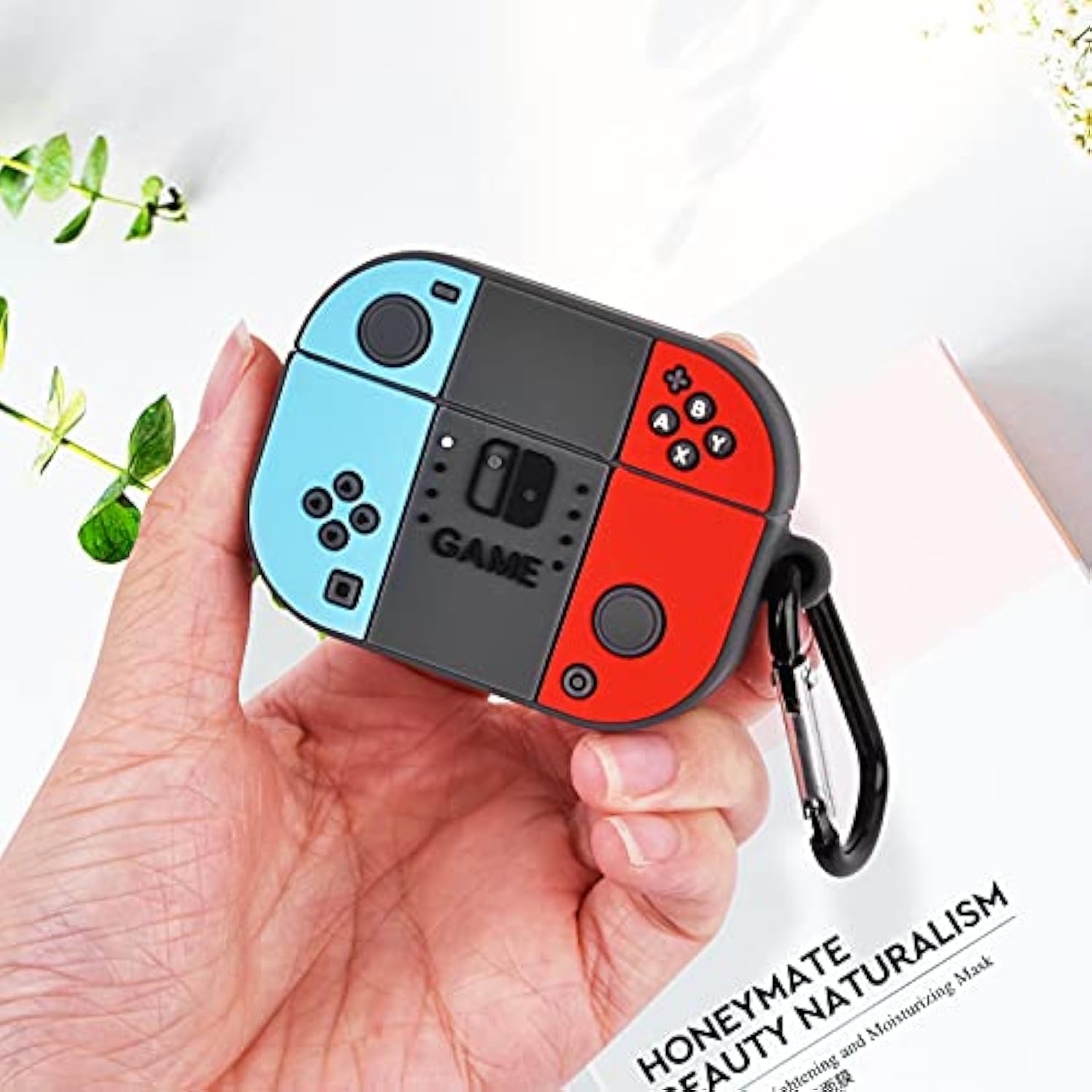 Compatible With Airpods Pro Case, Cute Cool Switch Game Design For Airpods Pro 2Nd Generation/1St Generation Case (2023/2022/2019), Funny Cartoon Silicone Cover For Kids Girls Teens Boys