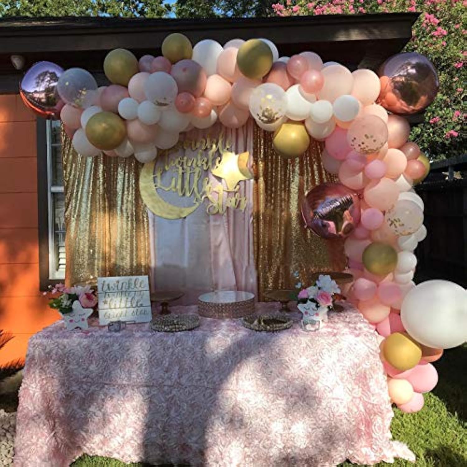 50-Pack Pastel Orange 12" Balloons Party & Baby Shower Decor