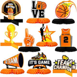 10 Pieces Basketball Birthday Decorations Basketball Table Centerpiece