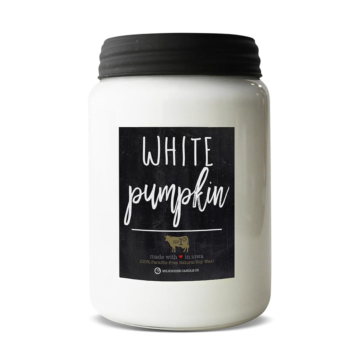 Milkhouse Candles 26 Ounce Jar Candle - White Pumpkin