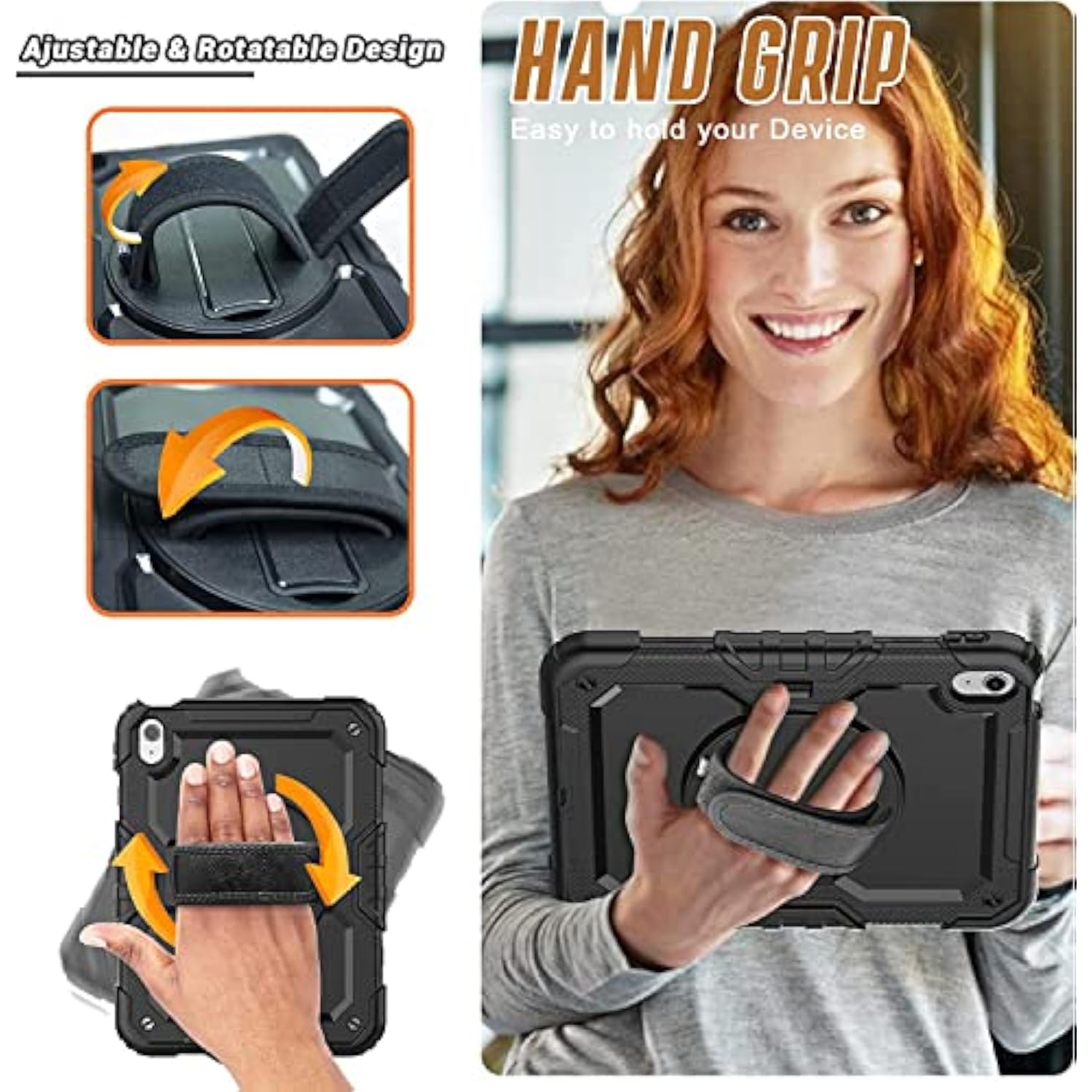 Ipad 10Th Generation Case 10.9 Inch With Screen Protector Pen Holder | Ipad 10