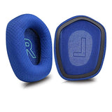 Ear Pads Cushion, Replacement Fabric Earpads For Logitech G733 Wireless Gaming Headset (Blue)