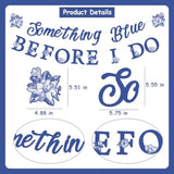 Something Blue Before I Do Banner For Women Girl, Something Blue Bridal Shower Decoration No Diy Reqired Banner For Bridal Shower Bachelorette Engagement Wedding Party