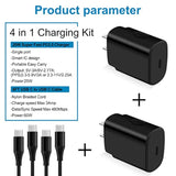 25W Super Fast Charger Box Type C Fast Charging For Samsung Galaxy A16 A56 A54 5G A15 S25 Ultra S24 Fe A35 A14 Z Fold 6/Flip 6 S23 S22,Usb C Charger Block+6Ft Usb C To C Cable For Google Pixel 9 8 Pro