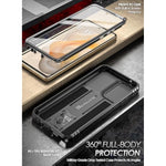 Revolution Case For Motorola Moto G Stylus 5G 2024,[Slide Camera Cover],[20Ft Mil-Grade Drop Tested], Full-Body Grade Rugged Shockproof Cover With Kickstand And Built-In-Screen Protector, Black