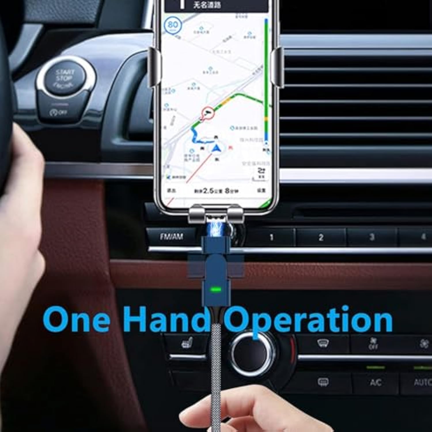100W 180° Rotation Magnetic Charging Cable, 2 In 1 Usb C To Usb C/Lightnlng Ch