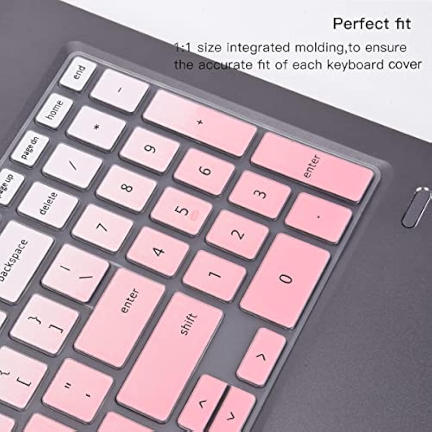2Pcs Keyboard Cover For 15.6" Acer Chromebook 315 Cb315 715 Cb715 With Numeric