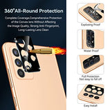 [4+2 Pack] Screen Protector For Samsung Galaxy A53 5G 6.5" 2022 [4 Pack] With [2 Pack] Camera Lens Protector Tempered Glass With [Alignment Frame] Transparent Hd Clear Anti-Scratch, 6.5 Inch