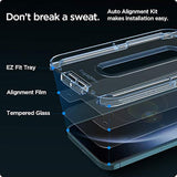 Spigen Tempered Glass Screen Protector [GlasTR EZ FIT] Designed for iPhone 12 Pro Max - Sensor Protection / 2 Pack