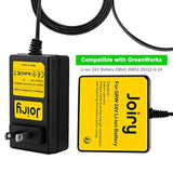 24V Lithium Ion Battery Charger Compatible With Greenworks 29842 29852 29322 G-24 Li-Ion Greenworks G-Max Battery