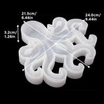Large Octopus Resin Molds, Silicone Ornament Mold For Epoxy Casting, Animals Display Mould For Diy Resin Crafts, Wall Hanging Home Decor Halloween Christmas Gifts