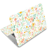 Universal Laptop Skin Protector,Scratch Resistant,Removable Adhesive,Fits Up To 15.6” Laptops - Customizable For Smaller Sizes | Multiple Designs Available (Vibrant Spring Floral, 15.6 Inch)