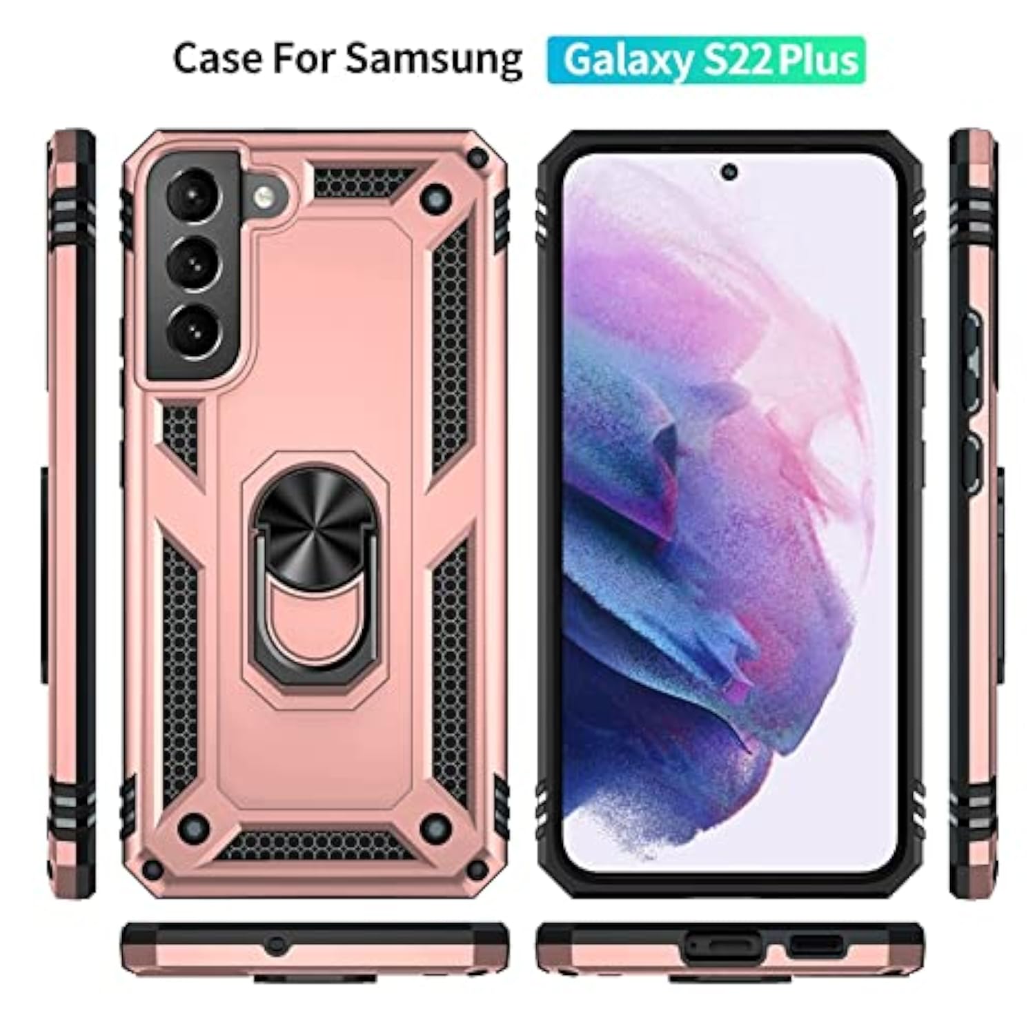 Samsung S22 Plus Case with Screen Protector