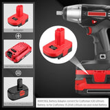 Battery Adapter For Craftsman 20V To 19.2V, Adapter Converter For Craftsman V20 New 20V Lithium Battery To C3 19.2V Old Power Tools(No Battery)