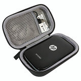 Hard Travel Case Replacement For Hp Sprocket Portable Photo Printer (Black)