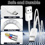 For Iphone15 Usb A To Usb C Cable,2 Pack [3Ft+6Ft] Carplay Fast Charging Cord For Iphone17/16/15 Pro Max/Plus,Ipad Pro,Macbook,Samsung Galaxy