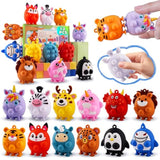 12 Pcs Party Favors For Kids, Silicone Animal Pop Fidget Toys With Suction, Birthday Gifts For Boy Girls, Treasure Box Toys, Goodie Bag Stuffers, Prizes For Kids, Pinata Stuffers
