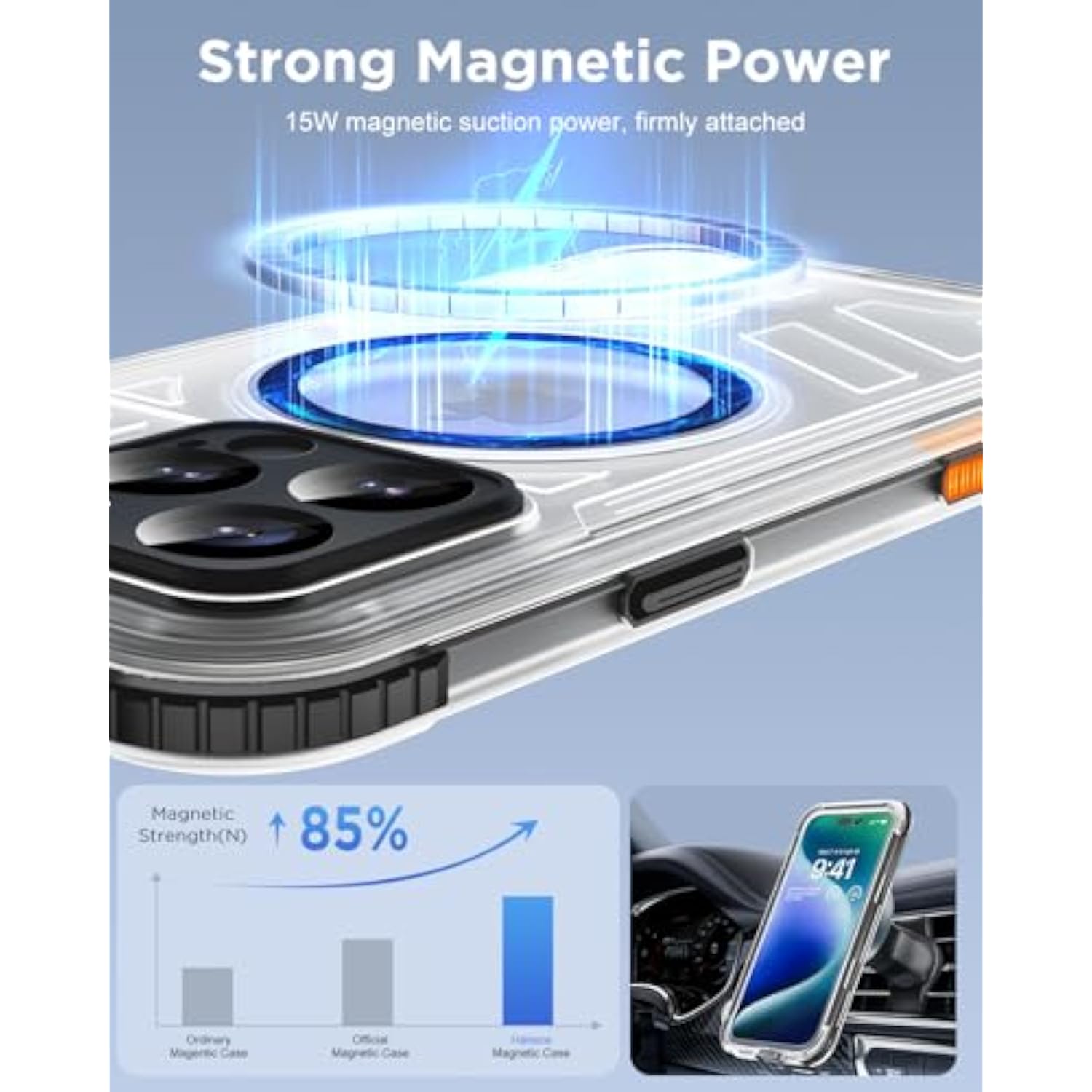 For Iphone 16 Pro Max Case Waterproof With Magsafe, Built In Camera Control [Screen Protector] [Lanyard], Ip68 Military Full Body Shockproof, For Water Sports Outdoor Work, 6.9" Frosted Black