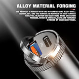 Usb C 60W Car Charger Fast Charge, 30W Pd& 30W Qc3.0 Fast Charge With Metal Body, Flush Fit Pull Ring Style Universal For Iphone 13/13 Pro/12/12 Pro Max/Xs/Xr, Samsung Galaxy, Car Accessories