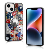 Cute Trendy New York Coquette Collage Aesthetic Phone Case For Iphone 14 & Iphone 13 Case For Teen Girls Women Kids Girls - 6.1Inch