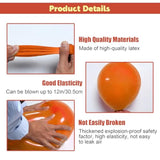 30 Pcs Fall Balloons 12 Inch Orange Gold Burgundy Latex Thanksgiving Party Decor